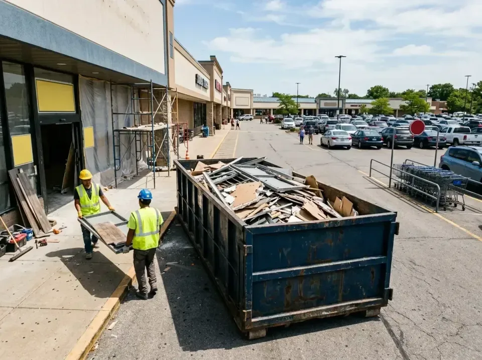retail-store-renovation-debris-003 — frequently asked questions, Roll-off Dumpster Rentals in Lawton, OK